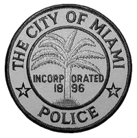 City of Miami Police Department PVC Patch – UC Apparel Corp